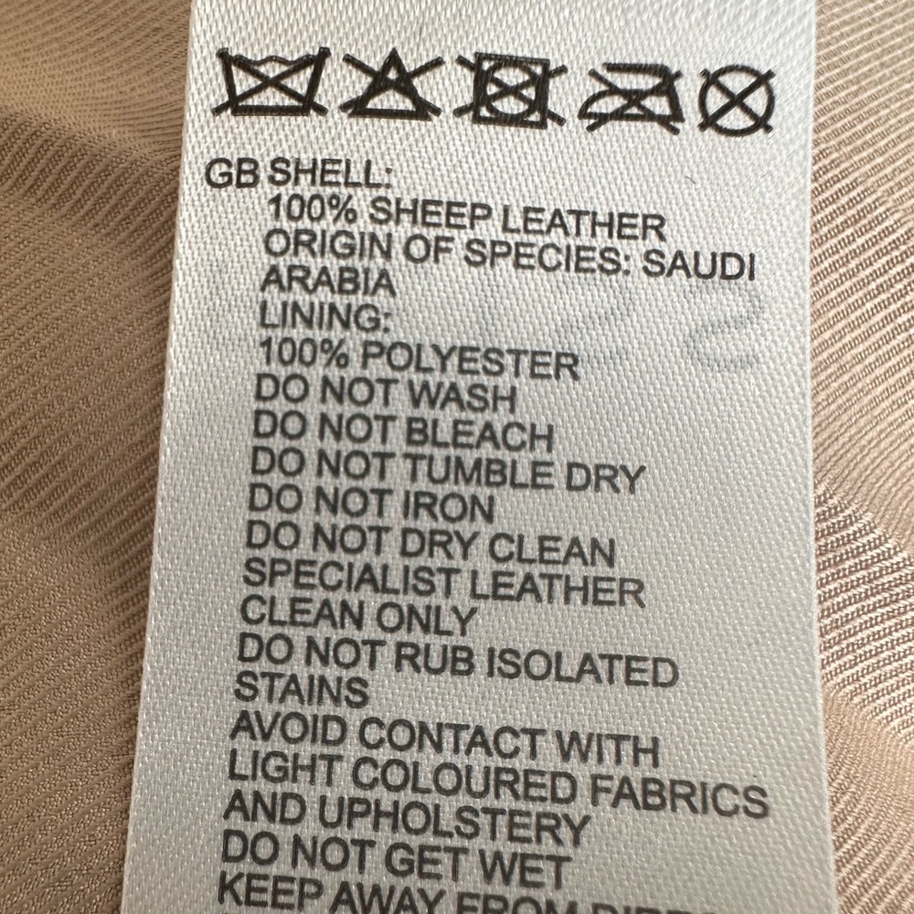 REISS Katia Leather Trucker Jacket - Picture 6 of 6